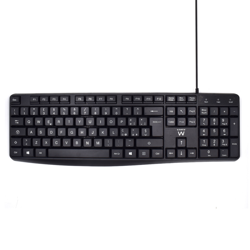 Tastiera Business USB con digitazione silenziosa